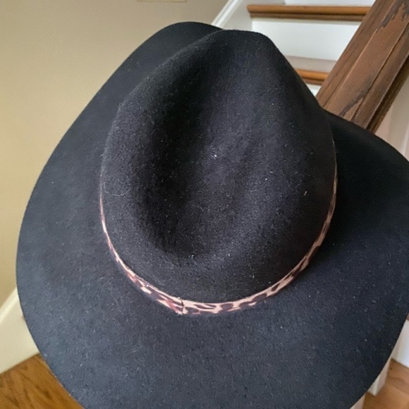Anthropologie Wyeth Trimmed Felt Rancher Hat - Picture 5 of 7